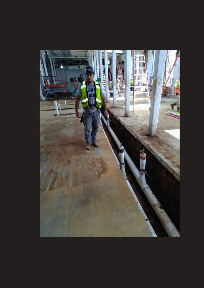 Copan Plumbing technician on a commercial job site